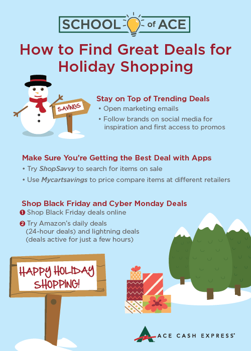Quick tips for saving money on holiday shopping