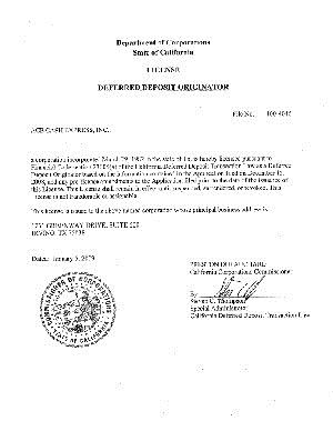 CA License
