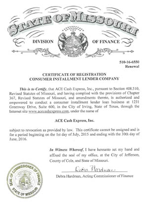 MO License