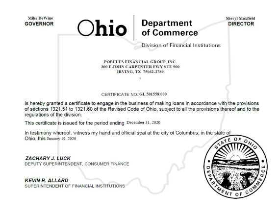 OH License