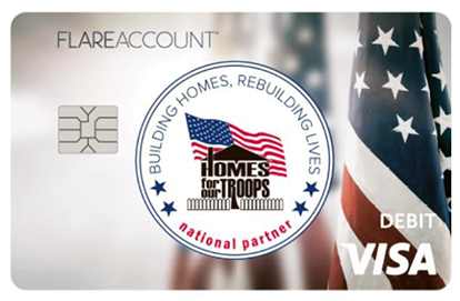 Homes For Our Troops Charity Card