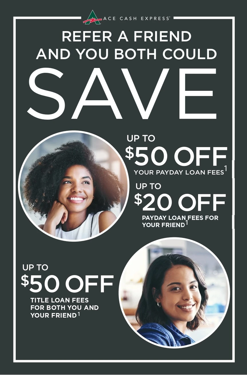 Save Payday Loan Fees for You and a Friend in Oregon image