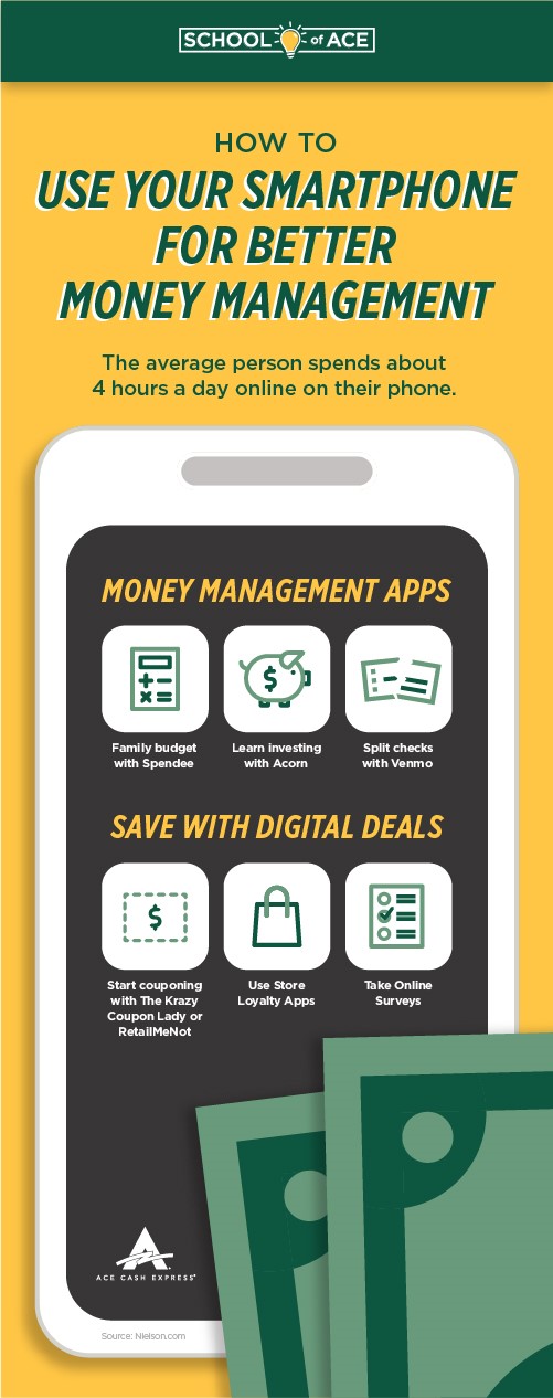 Tips for using your smartphone to better manage your money
